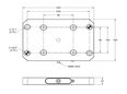 Line Art QL2-100216 Quick-Loc™ 96mm Rectangular Receivers ( QL-100216 Replacement )