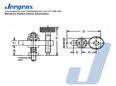 Line Art 13103 Miniature Radius Clamp Assemblies